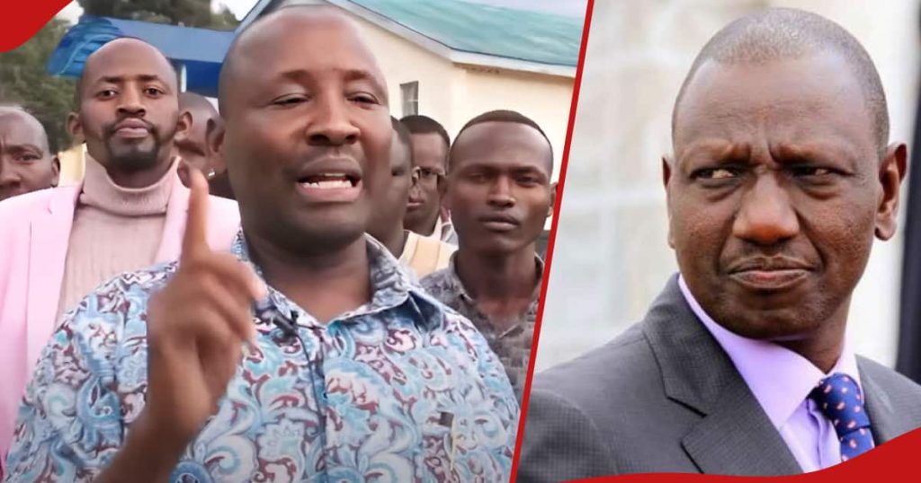 Baringo MCA critique William Ruto pour l'insécurité croissante dans la vallée du Rift : « Salut Serikali Imetuchosha »