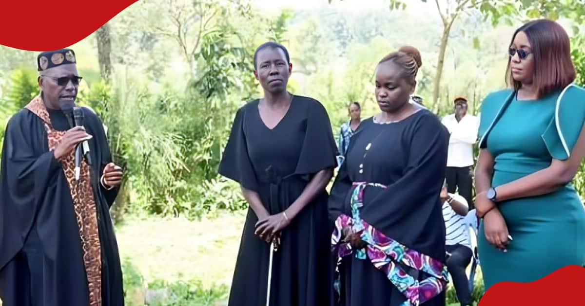 Boni Khalwale révèle que sa troisième épouse, Gloria, lui a béni d'avoir plus d'enfants : "Mère de huit enfants"