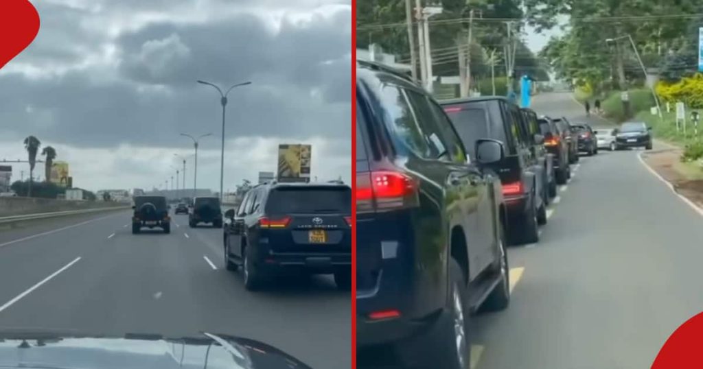 Des SUV de luxe entièrement noirs d'une valeur de plus de 100 millions de KSh envahissent les rues de Nairobi : « Qui est-ce ? »