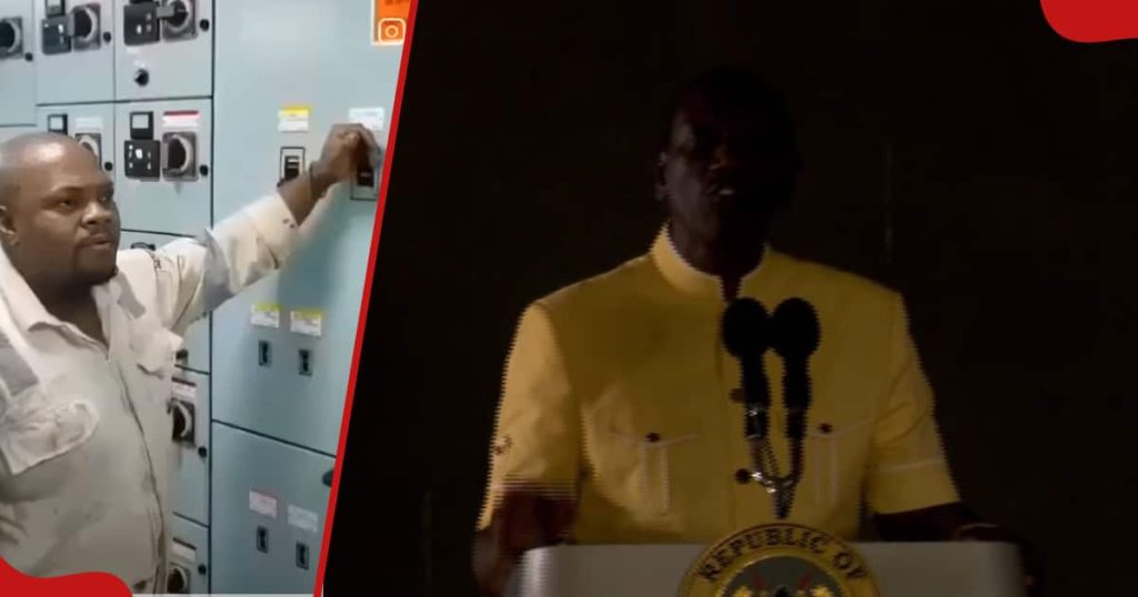 Des réactions hilarantes alors que 2 coupures de courant perturbent le discours de William Ruto : « Huwa Tunaskia Hivyo Mkuu »