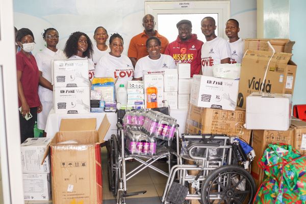 Donation At Korle Bu Paediatric Oncology Unit