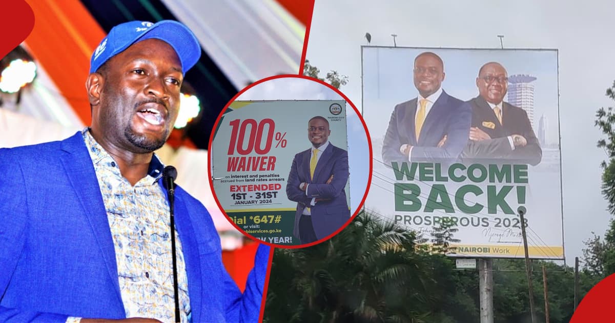 Edwin Sifuna critique Sakaja pour avoir installé des panneaux d'affichage au lieu de servir les Nairobiens : « Tuone Sura Tu ?