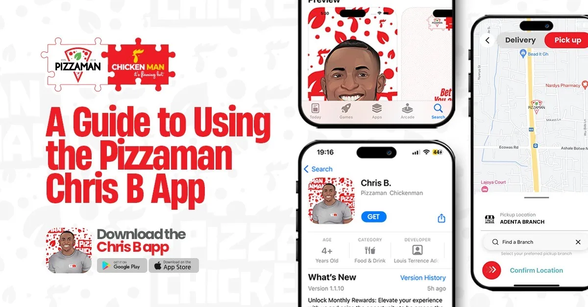 A Guide To Using The Pizzaman Chris B App
