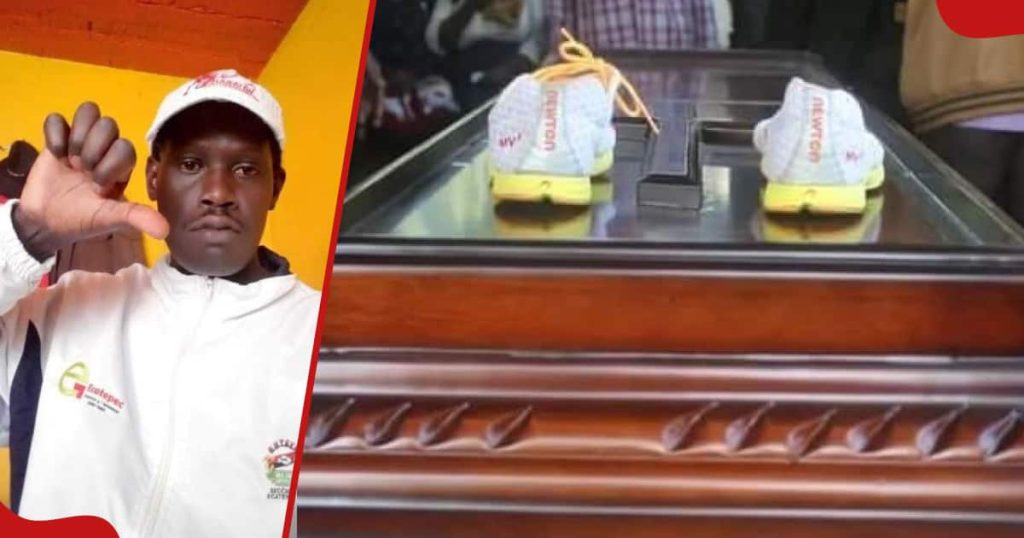 Josephat Kibet Ngetich : Le deuil du corps d'un athlète décédé en sauvant le chien de son employeur rentre à la maison