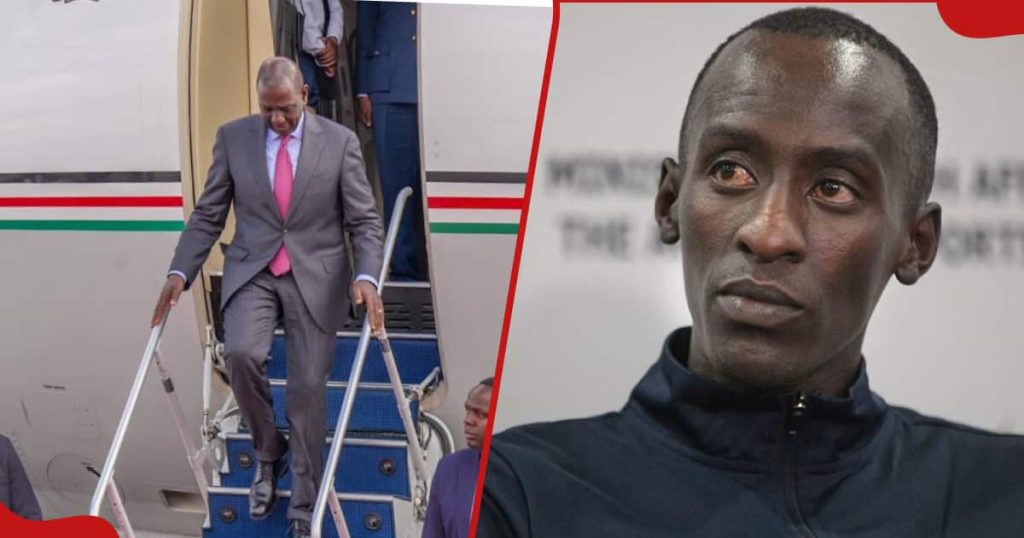 Kelvin Kiptum : la date de l'enterrement du marathonien décédé a été modifiée pour s'adapter à l'itinéraire de William Ruto