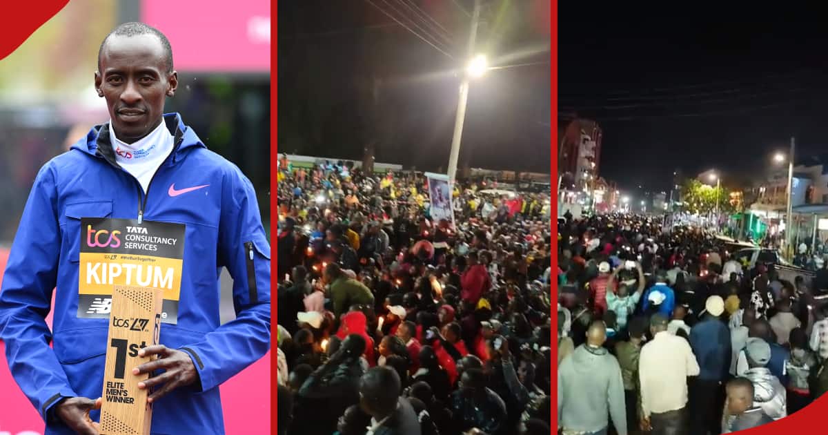 Kelvin Kiptum : réactions alors que les habitants d'Eldoret veillent pour un marathonien en retard