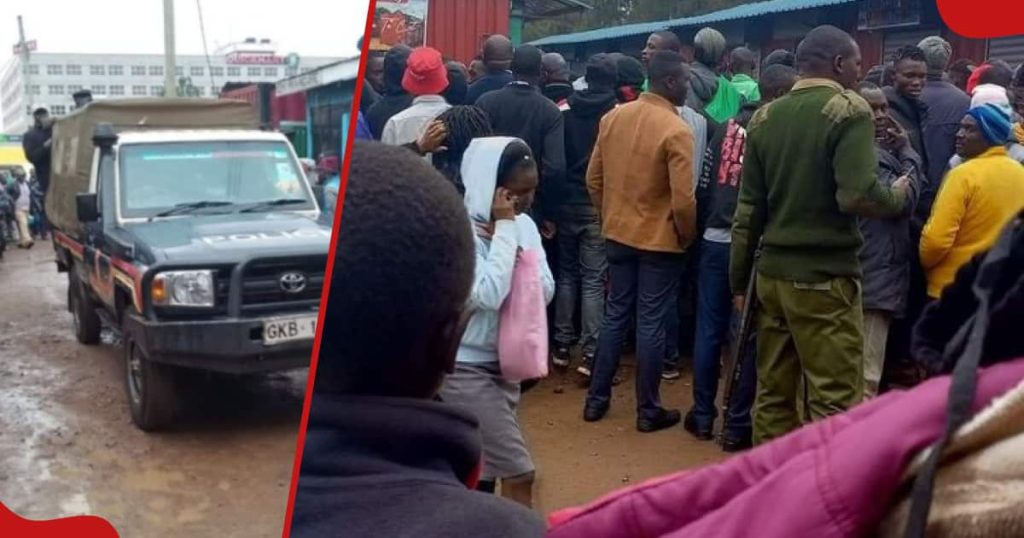 Kitale : Tension alors qu'un policier aurait abattu un collègue après une dispute dans un club local
