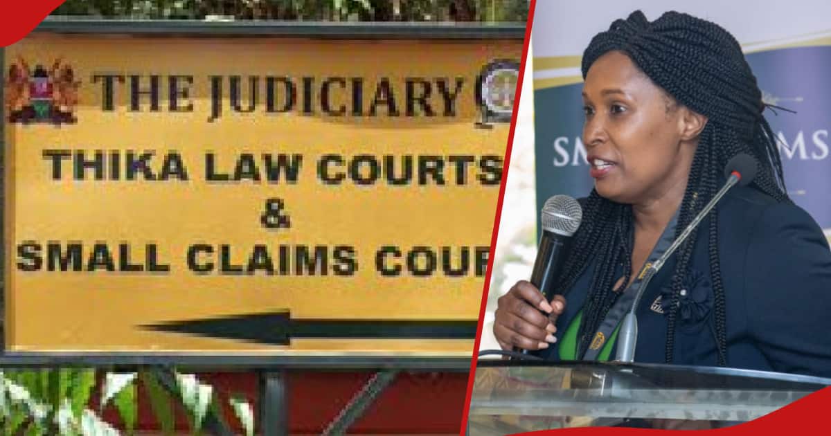 La magistrate Thika verse des larmes alors que les habitants la surprennent avec des fleurs et des cadeaux pour avoir fait du bon travail