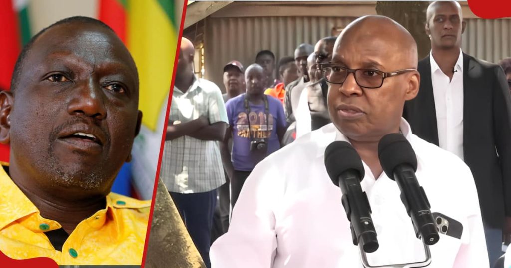 La sécurité de Jimi Wanjigi en état d'alerte alors qu'il lance un ultimatum d'avril à William Ruto