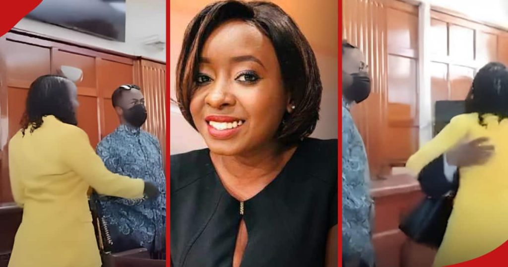 Les Kenyans perplexes alors que Jacque Maribe semble ignorer Jowie Irungu devant le tribunal au milieu du jugement