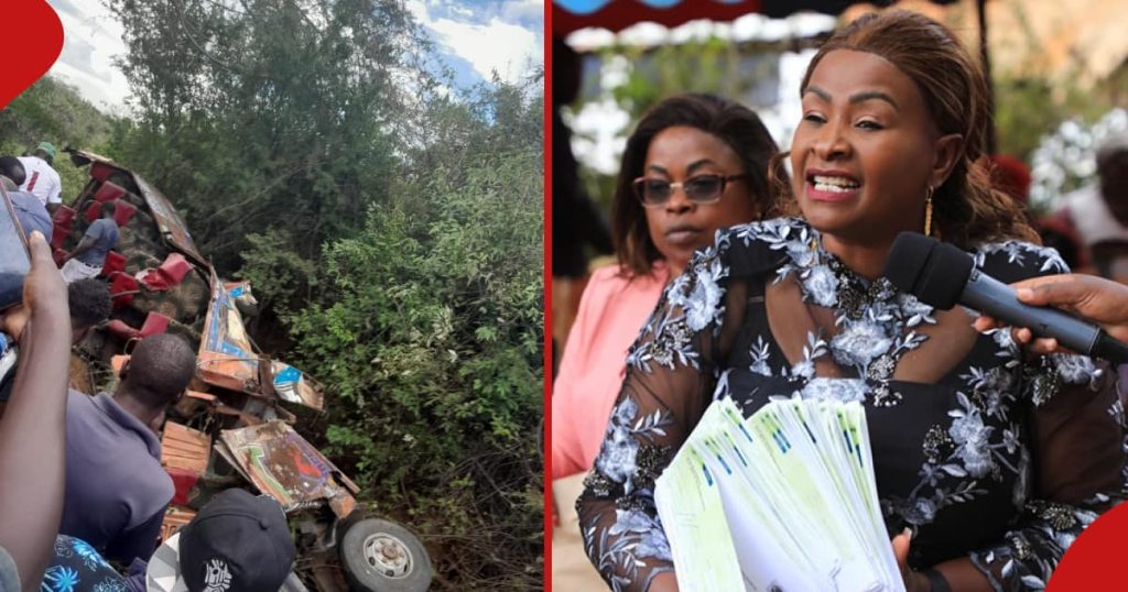 Machakos : Wavinya Ndeti renonce au projet de loi sur l'hôpital pour les victimes de l'accident de Katangi qui a coûté la vie à 9 personnes