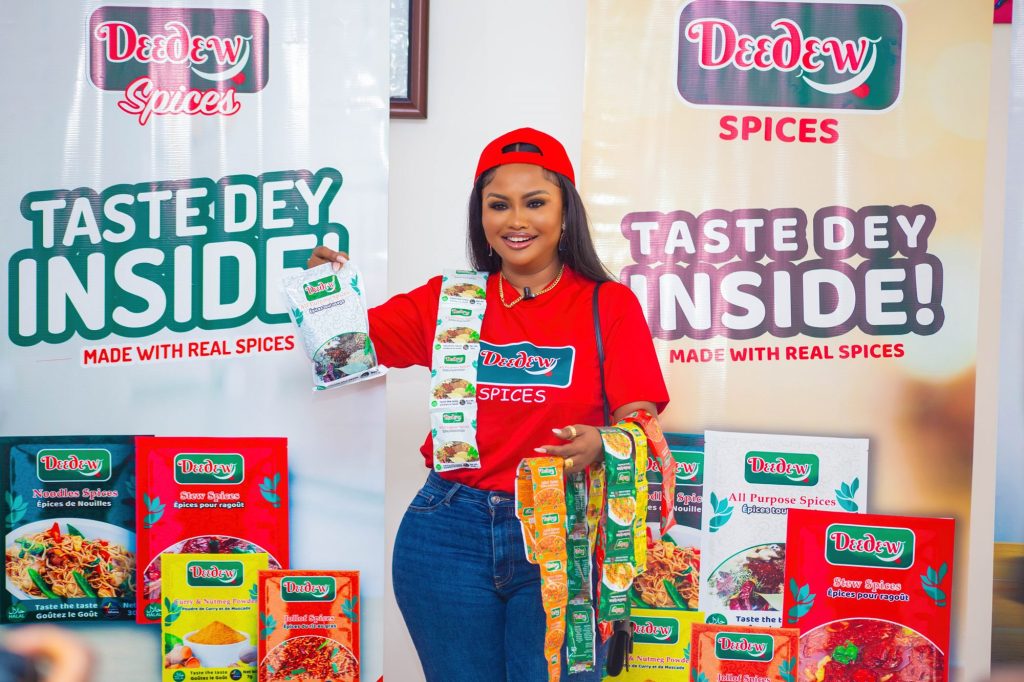 Nana Ama Mcbrown At Her Unveiling As Brand Ambassador Of Deedew Spices