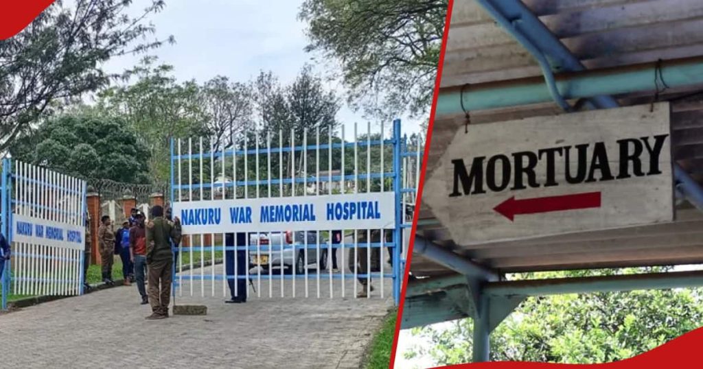 Nakuru : des voleurs audacieux pénètrent dans la morgue du monument aux morts et volent le corps de la morgue