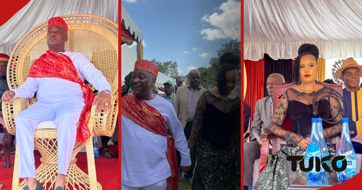 Photos : la belle épouse du milliardaire Kyalo Muli vole la vedette lors de son installation en tant que leader de Kamba