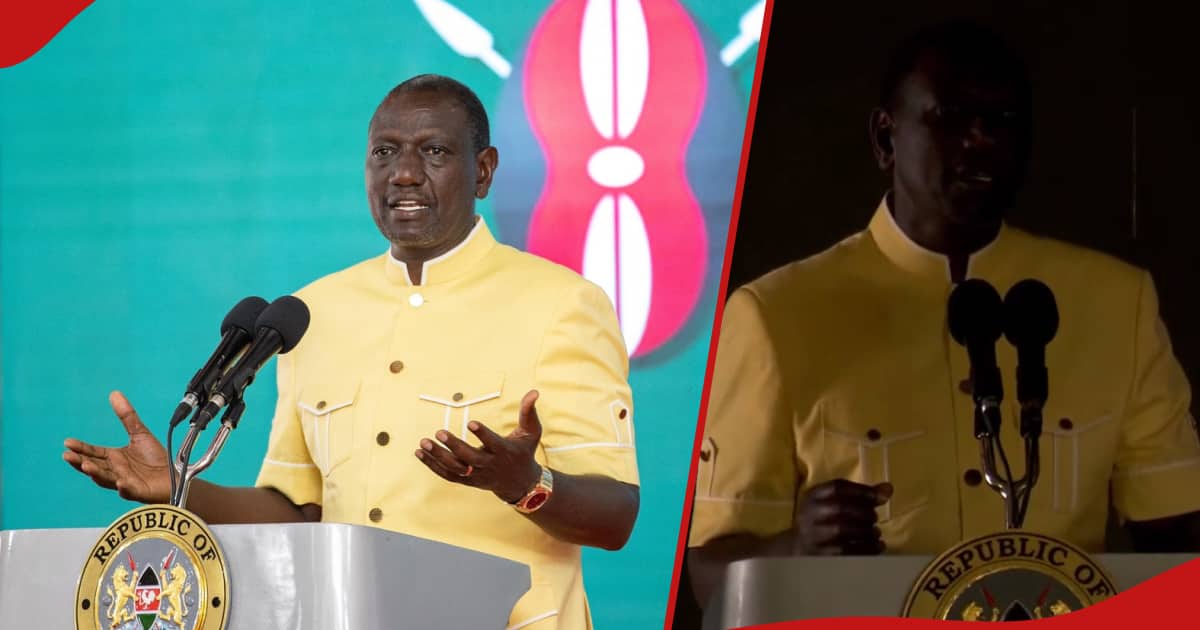 William Ruto bloqué alors que 2 pannes de courant perturbent son discours : "Sommes-nous là ?"