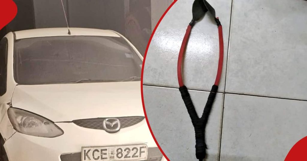 Des voyous de Nairobi utilisent une catapulte pour s'introduire dans des voitures, rapport de police