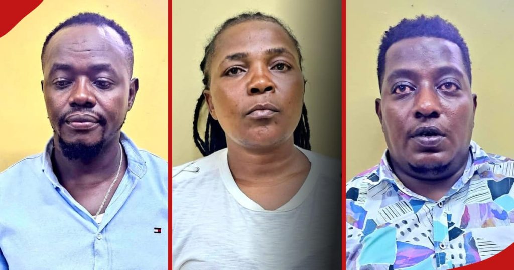 Nairobi : CCTV capture des voyous présumés en train de voler 2,8 millions de KSh après avoir brisé le véhicule de la victime