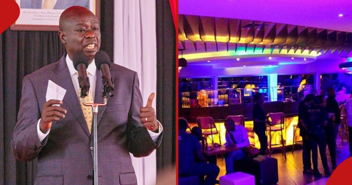 Nairobi : Detectives Raid Club et arrestation d'un DJ populaire de la ville alors que l'ordre de 17h à 23h du DP Gachagua prend effet