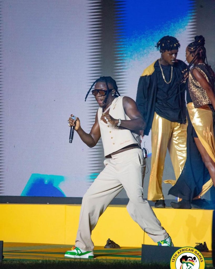 Stonebwoy Performing At African Games