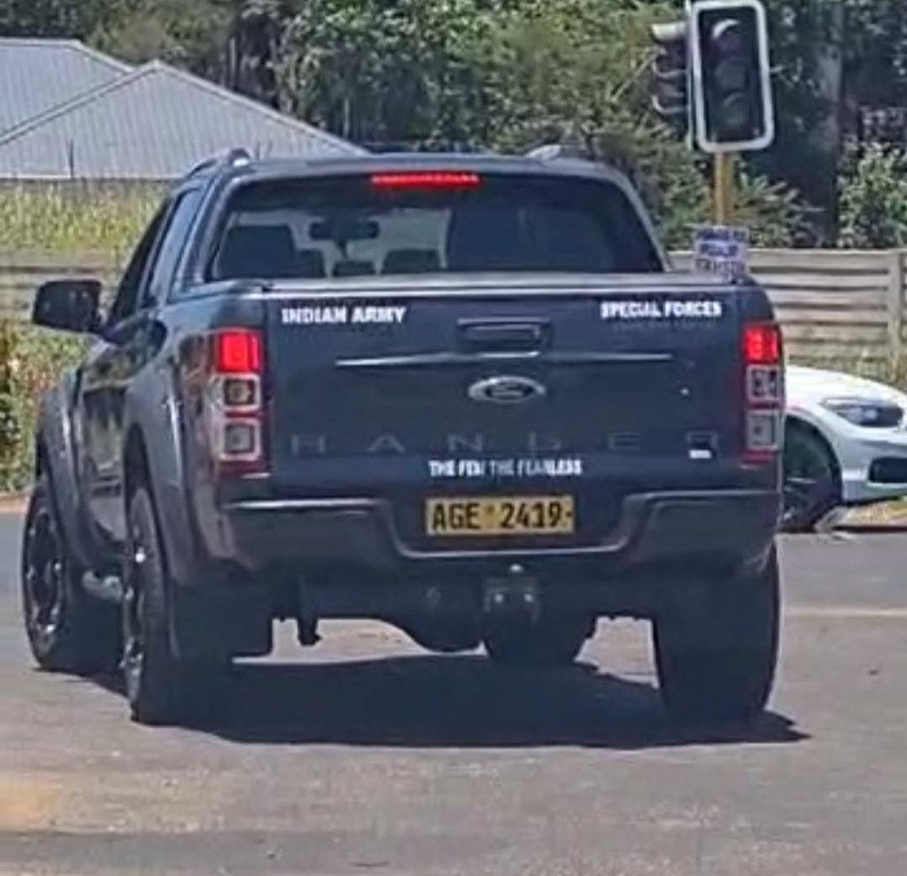 Soupçons de voir une unité armée des forces spéciales indiennes opérer au Zimbabwe |