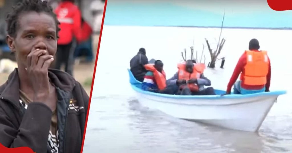 Baringo : 1 personne morte et 6 disparues après le chavirage d'un bateau dans un lac inondé