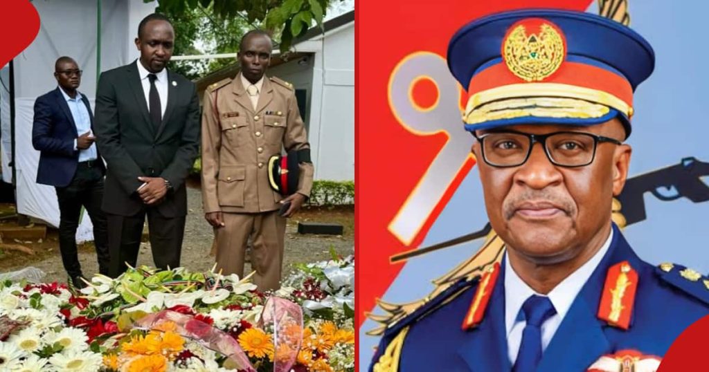 Hassan Mugambi se tient près de la tombe de Francis Ogolla pour lui rendre un dernier hommage : « Vous allez nous manquer »