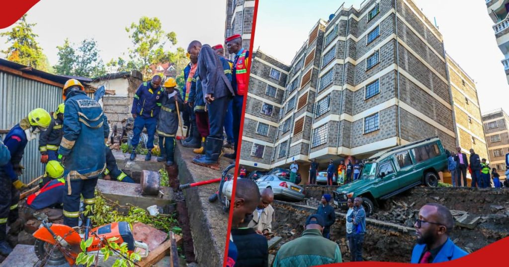 Kiambu : 1 mort et 3 blessés après l'effondrement du mur d'enceinte à Ruaka suite à de fortes inondations