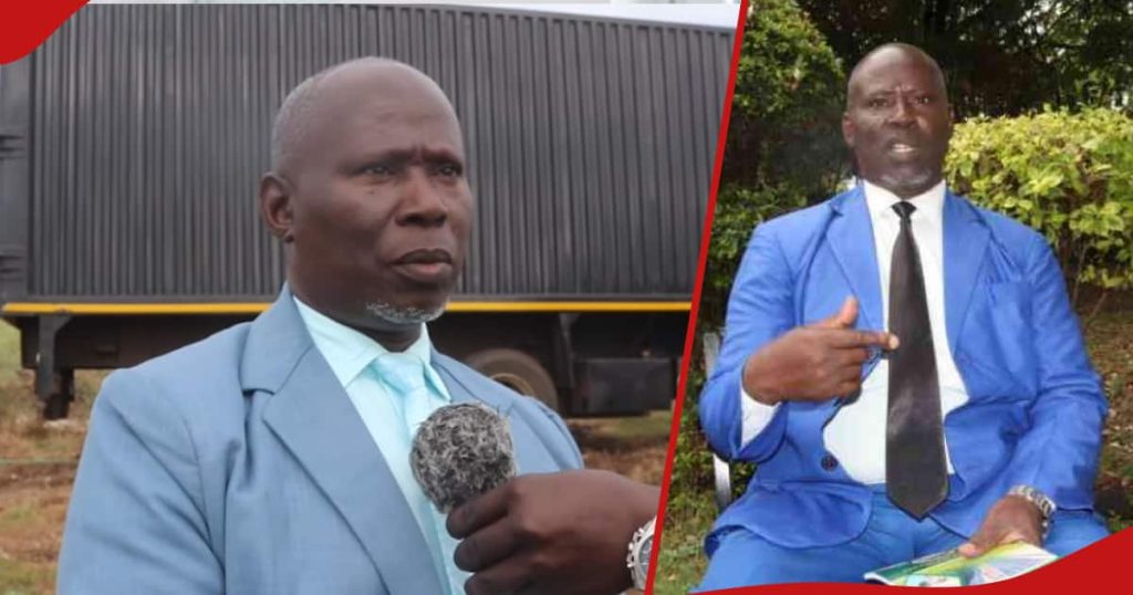 Le pasteur de Homa Bay, Raphael Obego, excite avec une autre prière chargée de vocabulaire : « Esprit sagace »