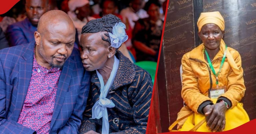 Moses Kuria s'engage à éduquer les petits-enfants de Mama Mboga qui a soutenu William Ruto après la mort de son fils
