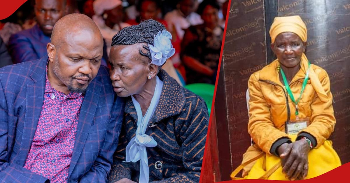 Moses Kuria s'engage à éduquer les petits-enfants de Mama Mboga qui a soutenu William Ruto après la mort de son fils