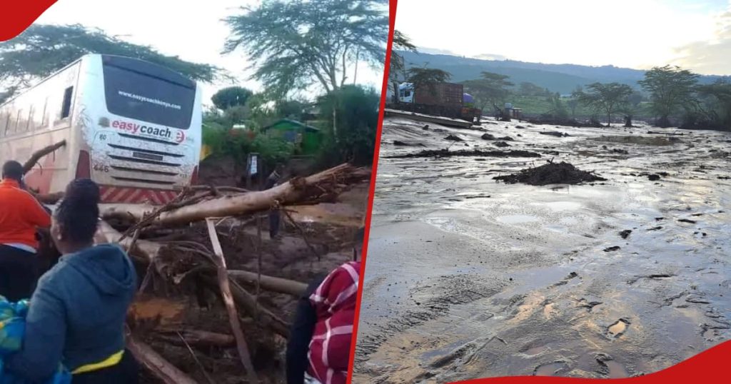 Mai Mahiu : 20 tués et de nombreux disparus après l'éclatement du barrage du vieux Kijabe et balayant les maisons