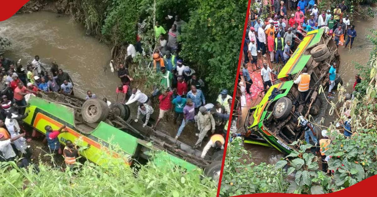 Nairobi : Plusieurs morts présumés après la chute du bus Ongata Rongai dans la rivière Mbagathi