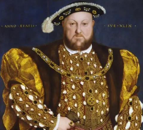 Getty Images Ce célèbre portrait d'Henri VIII a été peint par Hans Holbein le Jeune en 1536-1537