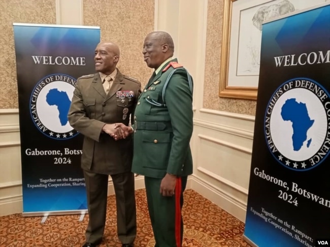 Conférence du Commandement américain pour l'Afrique au Botswana
