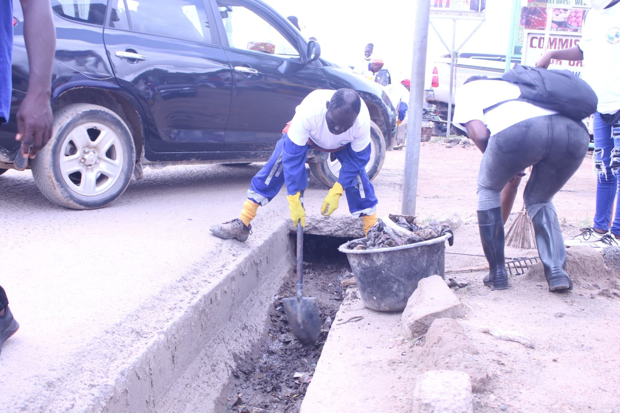 Gouttières de désenvasement