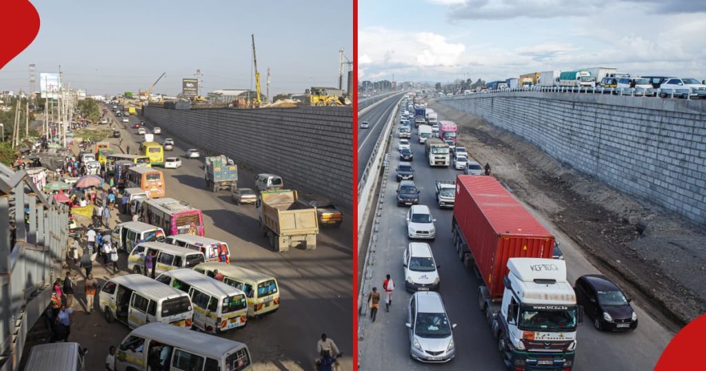 KeNHA annonce la fermeture de la route de Mombasa pendant 3 jours à partir de vendredi soir