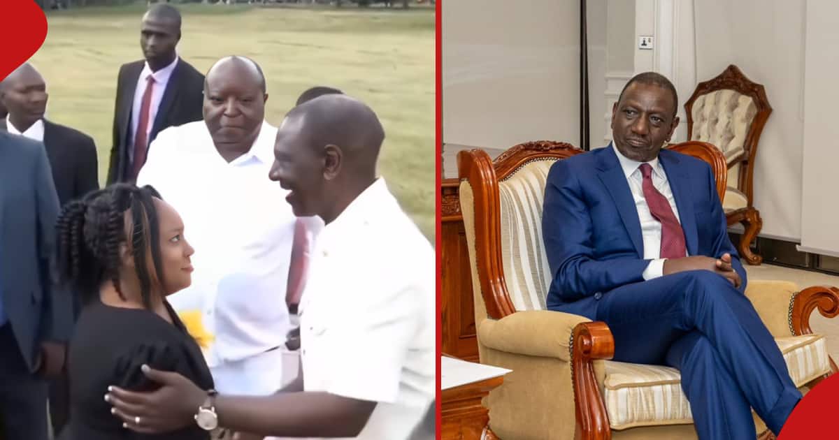 La vidéo de la sécurité de William Ruto repoussant une femme parlant au président irrite les Kenyans