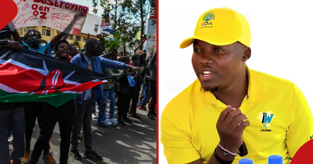 Le leader de la jeunesse de Kakamega démissionne du parti UDA et soutient la génération Z dans la lutte contre le projet de loi anti-finance