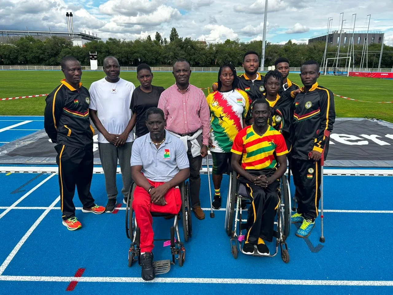 Ghana's Sports Officials Meet Paralympic Team