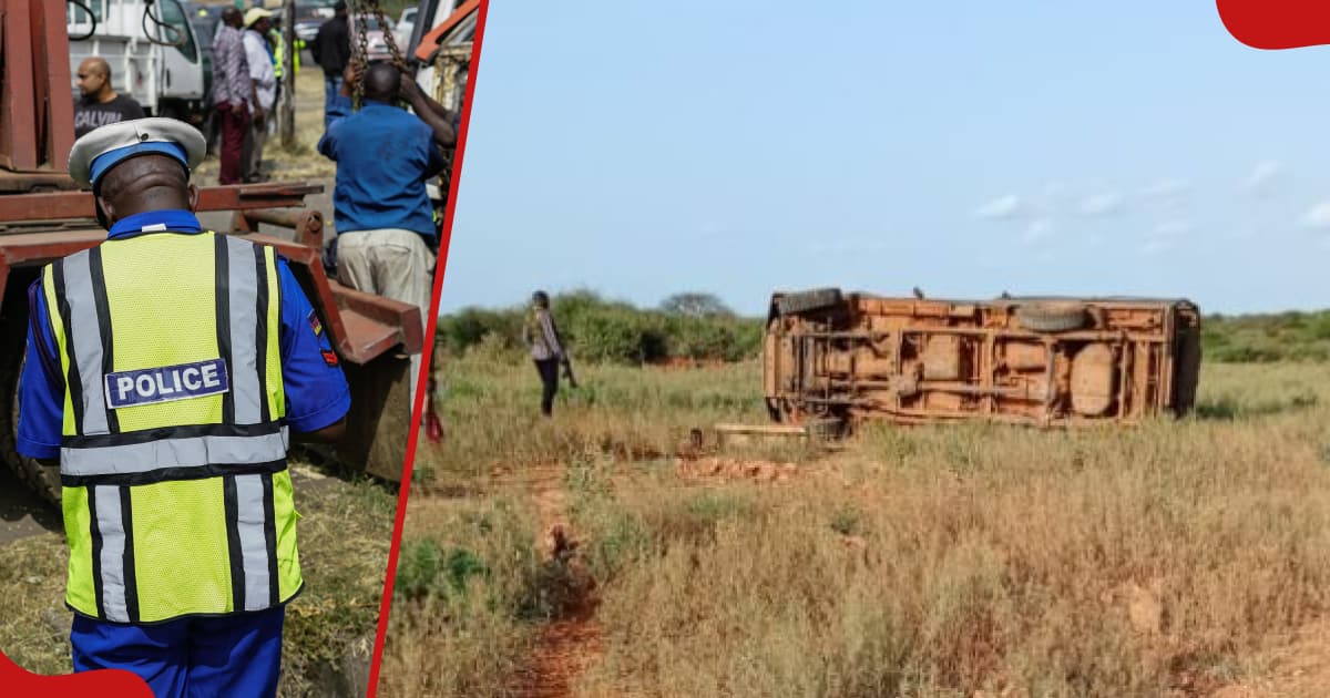Mandera : Un véhicule transportant 5 policiers et 4 enseignants impliqués dans un accident