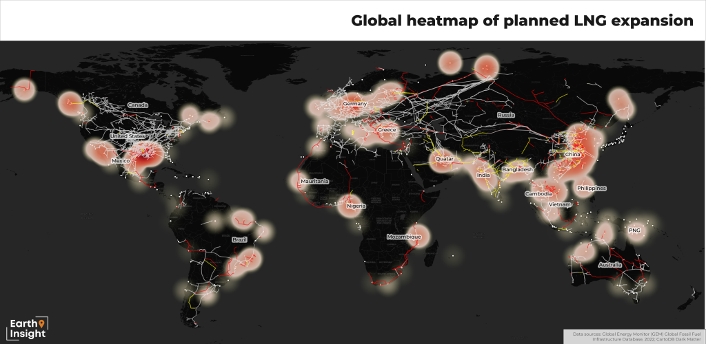 Marée de changement : la menace de l’expansion du GNL sur la biodiversité marine