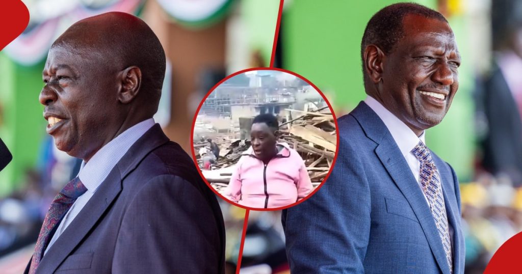 Nairobi Mama Mboga verse des larmes alors que le gouvernement démolit sa maison : « Nimetoka Hustler Nimekuwa Chokora »