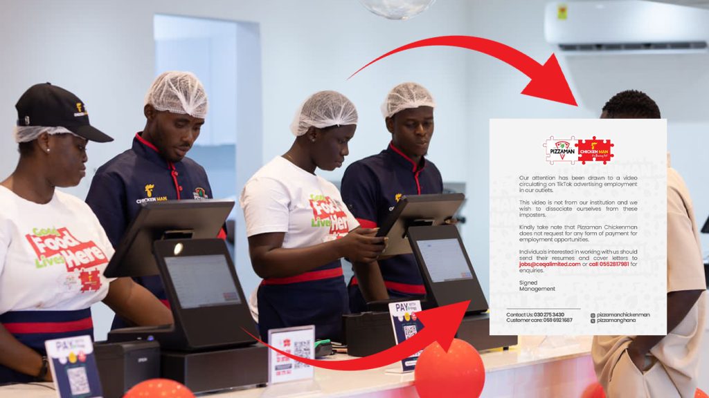 Pizzaman Chickenman Employment Scam