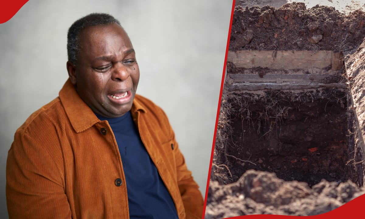 Siaya : Une famille incrédule car le corps du nourrisson qu'ils ont enterré il y a quelques jours disparaît et la tombe est retrouvée ouverte