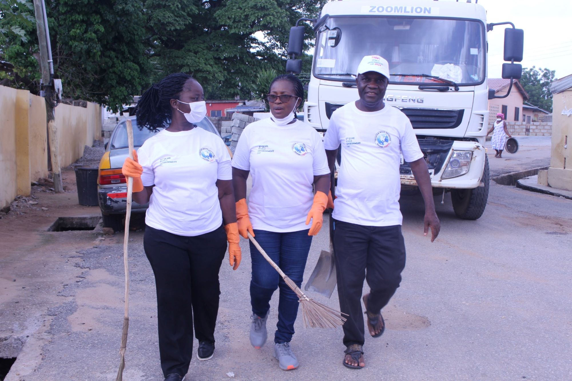 Le réseau Tehayon Ngos marque la Journée mondiale de l'environnement à Amasaman