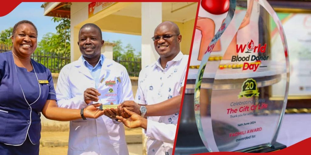 La banque satellite du sang du comté de Homa Bay est classée meilleure au niveau national