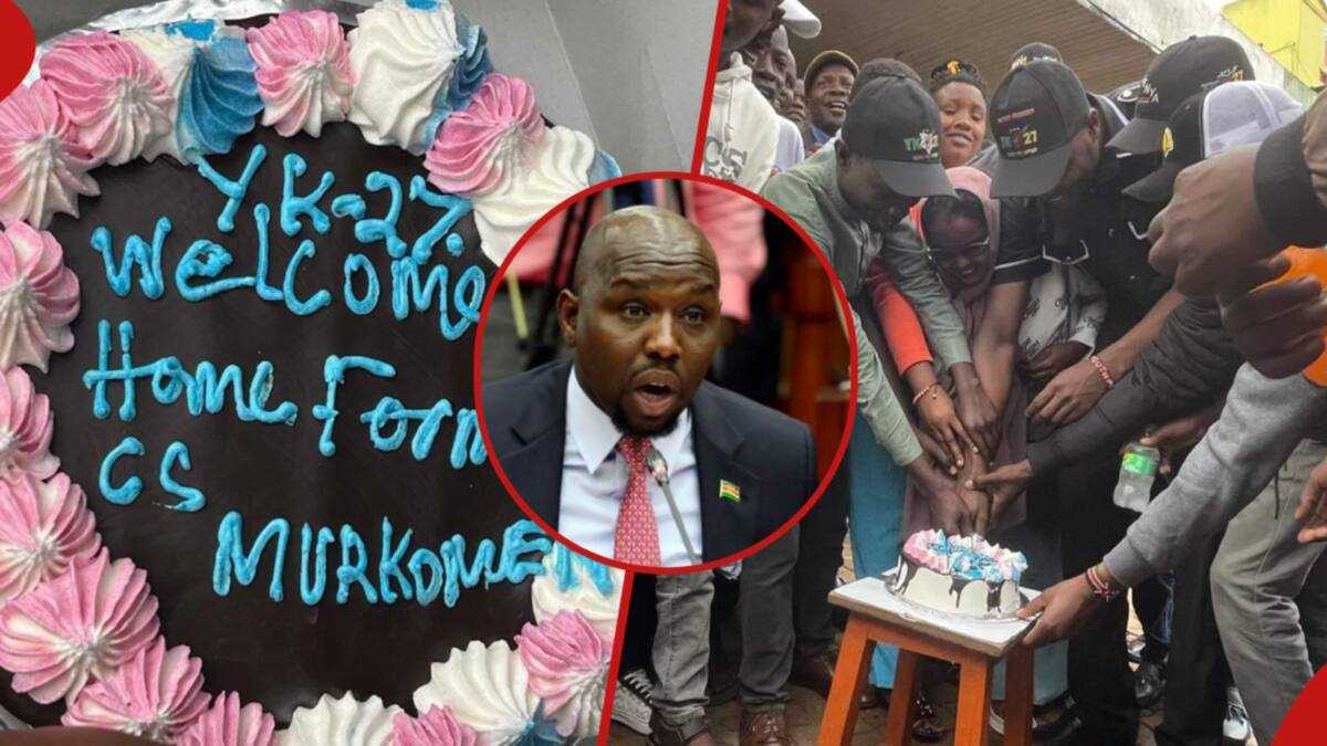 La génération Z d'Eldoret coupe des gâteaux et boit des sodas pour célébrer le limogeage de Kipchumba Murkomen : « Karibu Nyumbani »