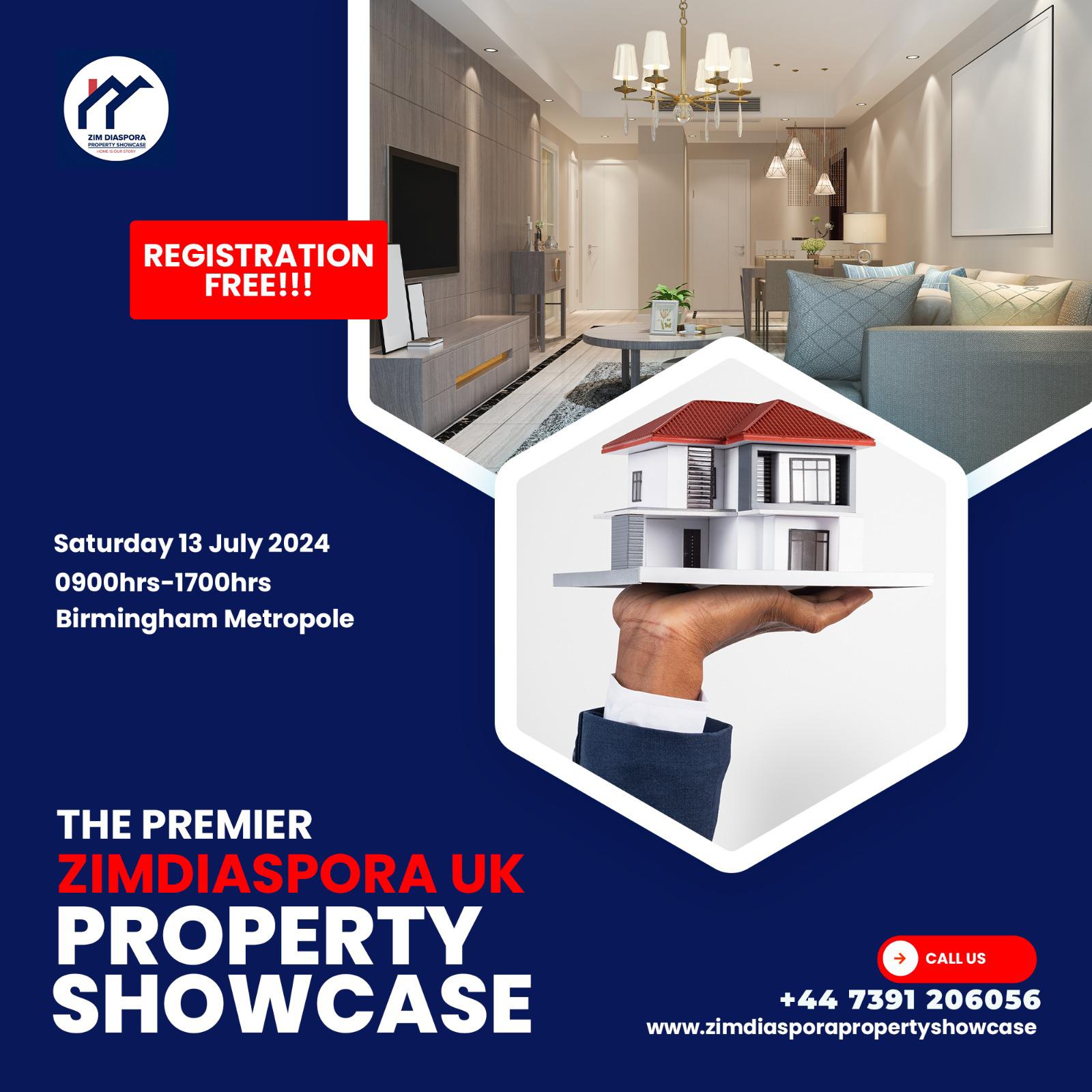 Tout est prêt pour la première édition du Zim Diaspora Property Showcase UK