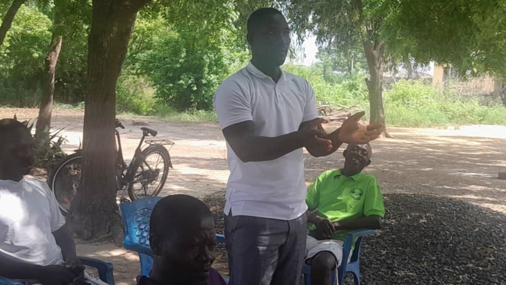 Hon Peter Narteh Addressing People Of Torzikpota Wetorkor And Dalive Townships