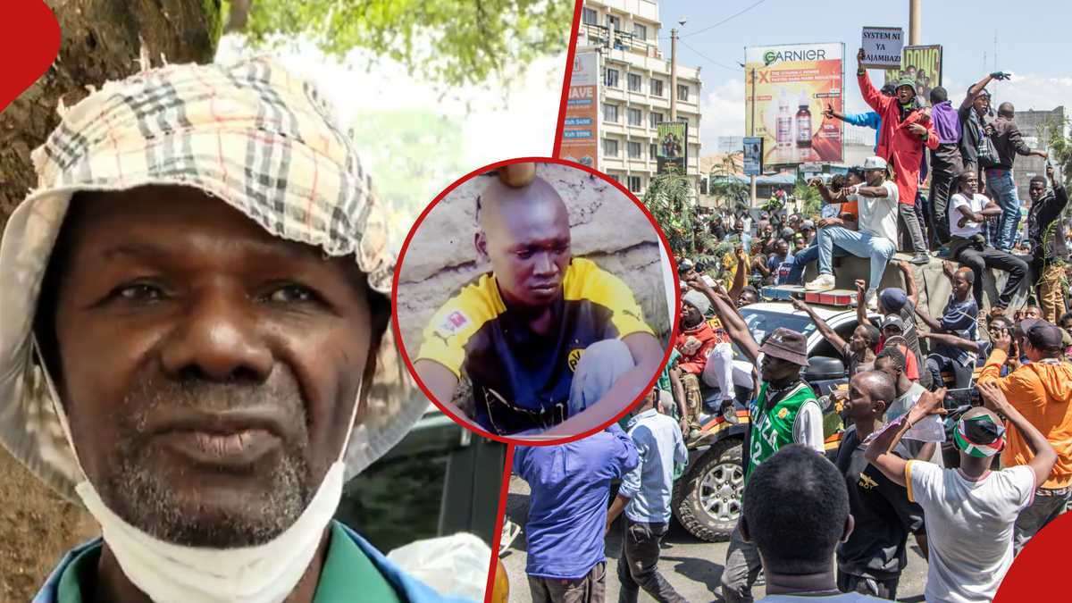 Charles Adero : Détresse alors qu'un homme fouille les hôpitaux et les morgues à la recherche de son fils disparu lors des manifestations